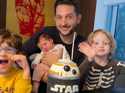 Las postales familiares de Germán Paoloski que enternecieron a todos