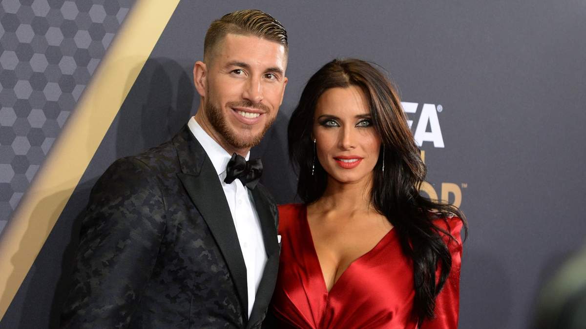 Sergio Ramos y Pilar Rubio. Fuente: (Twitter)