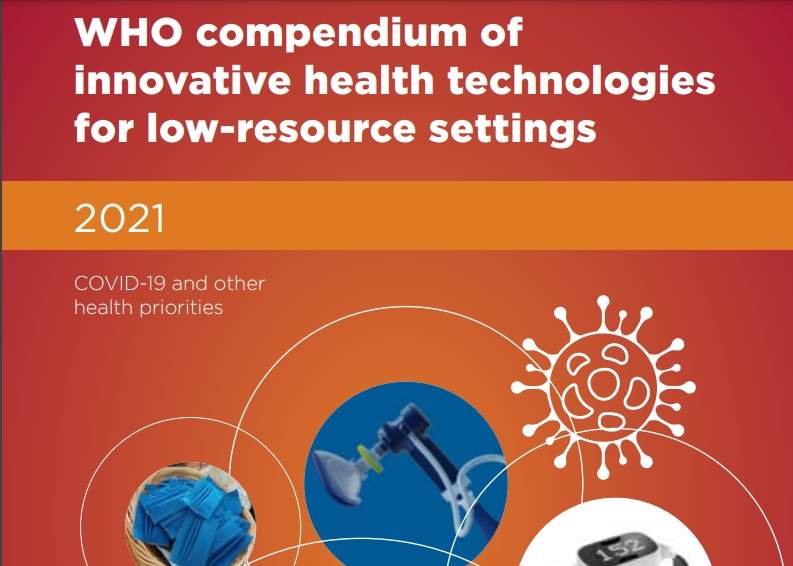 compendio de tecnologías sanitarias innovadoras se pueden utilizar en entornos de bajos recursos