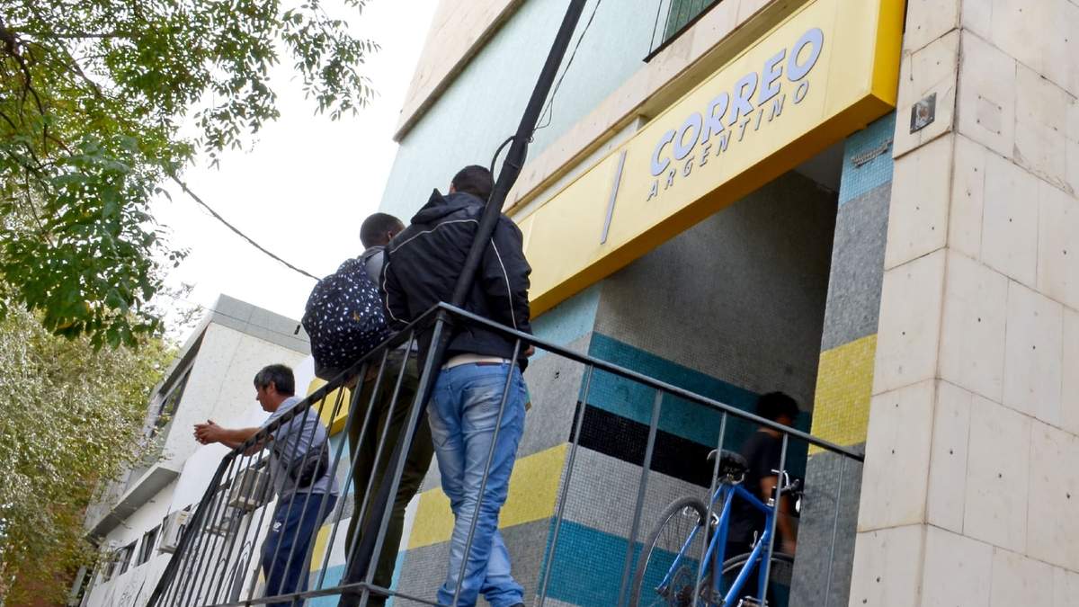 Correo Argentino en Neuquén. Fuente: (Twitter)