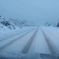 Sobre ruta 40: impactante vuelco cerca de Villa La Angostura