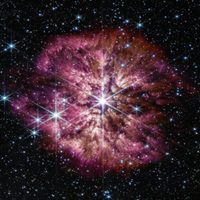 El telescopio Webb capta una estrella al borde de la muerte