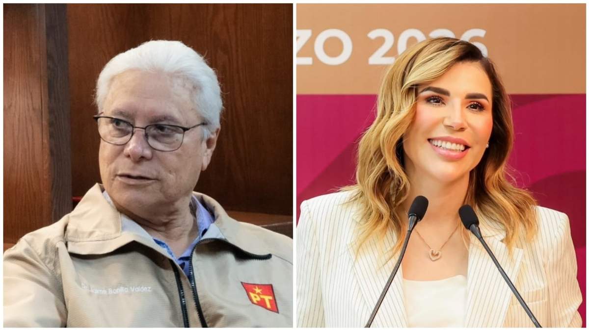 El exgobernador de Baja California, Jaime Bonilla, y la actual mandataria estatal, María del Pilar