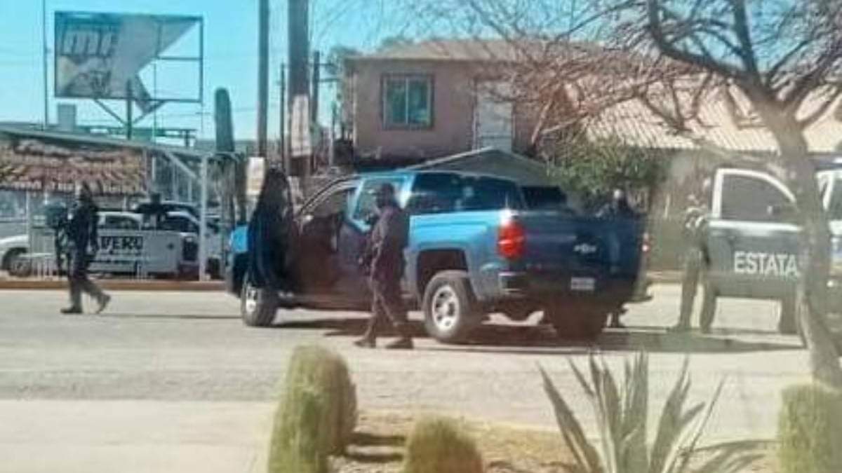 Una de las camionetas que habrían sido usadas por los sicarios