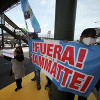 Pueblos originarios de Guatemala exigen la renuncia del presidente Giammattei