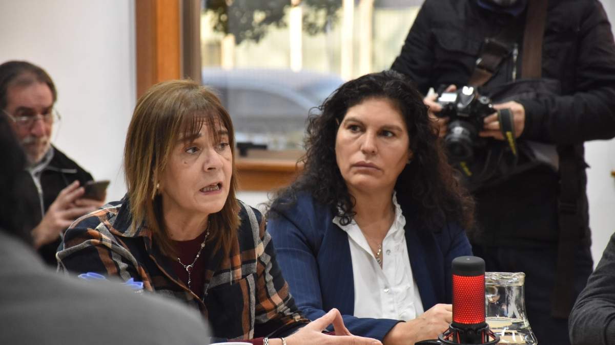La rectora de la Unco, Beatriz Gentile, habló sobre Las Palmas. Fuente: (Prensa Unco)