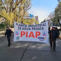 Trabajadores de la PIAP exigieron respuestas en Casa de Gobierno por el futuro de la planta
