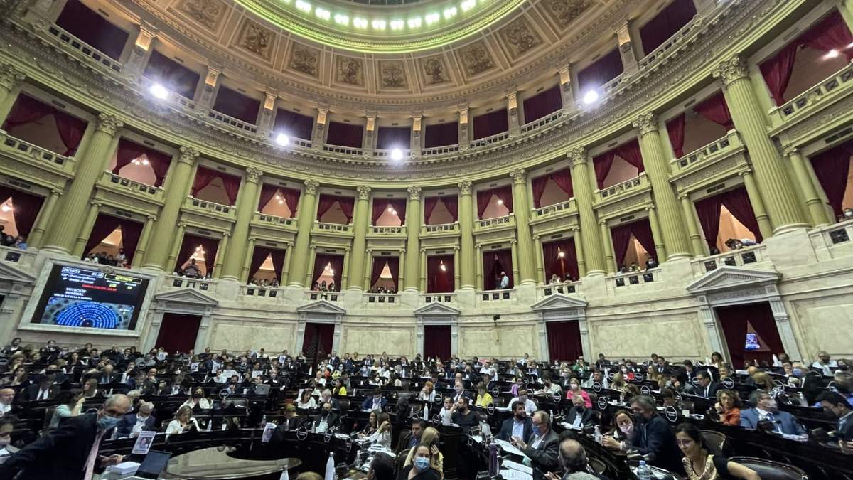 Congreso de la Nación. Fuente: (Twitter)