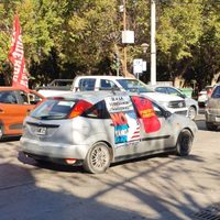 Marcharon contra la base estadounidense: "Dónde se instala, hay conflicto, muerte y destrucció