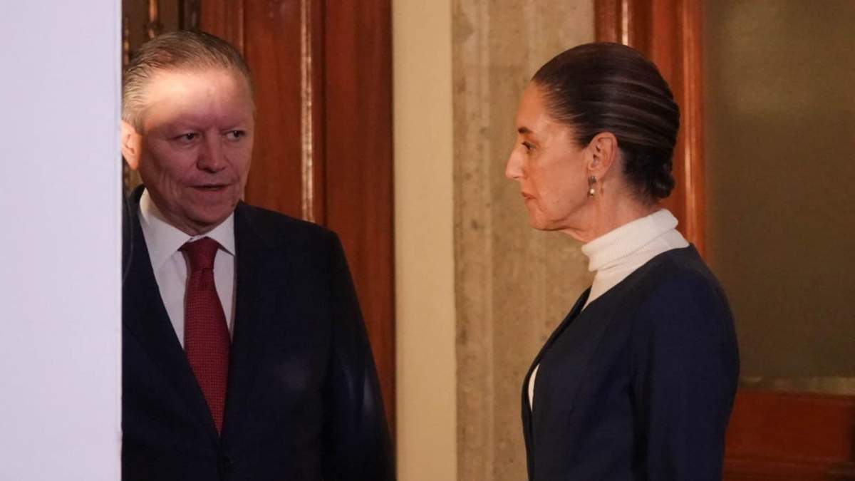Arturo Zaldívar y Claudia Sheinbaum