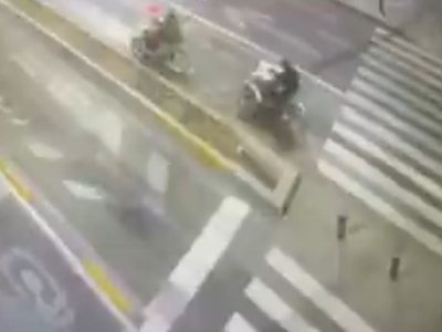 Atropella a tamaleros y se da a la fuga en Insurgentes; un vendedor perdió un pie (Video)