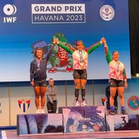 La halterista mexicana Janeth Gómez se cuelga tres medallas en el Grand Prix de La Habana