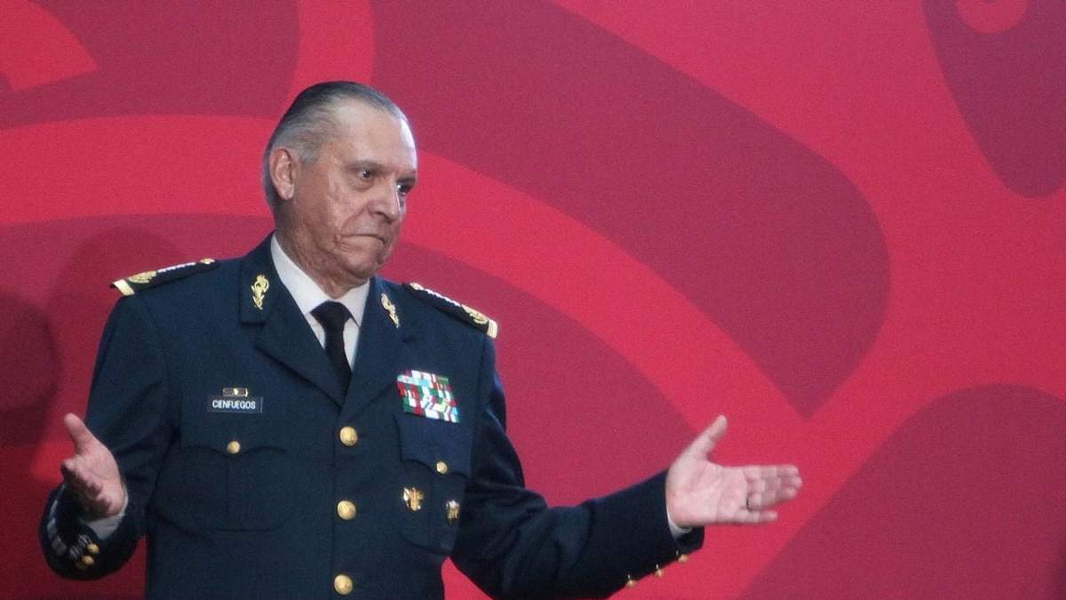 El general en retiro Salvador Cienfuegos, extitular de la Sedena
