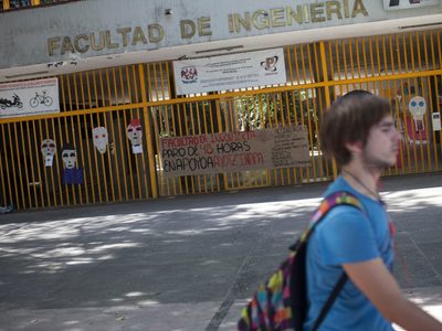 Paristas entregan las instalaciones de la Facultad de Ingeniería de la UNAM