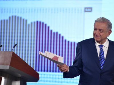 Celebra AMLO la disminución de la inflación; “el Banco de México lo está haciendo bien”