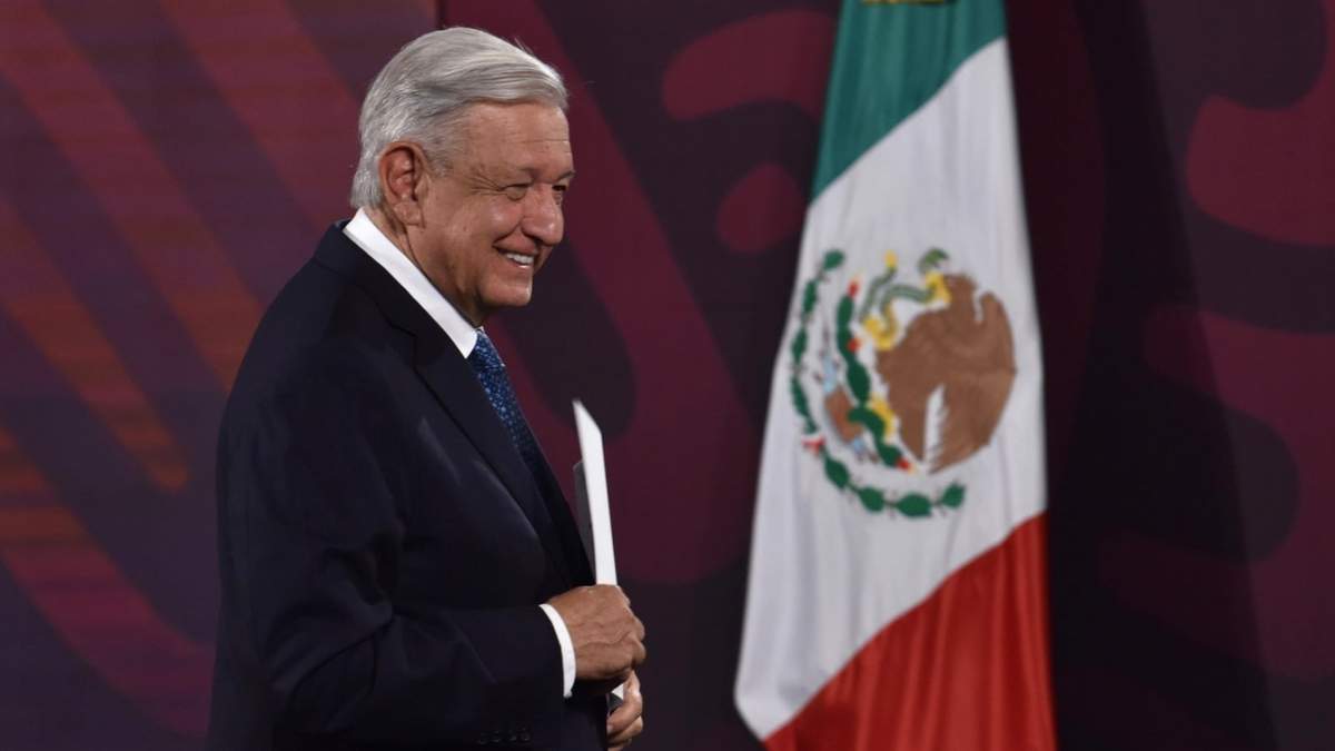 El presidente Andrés Manuel López Obrador en la mañanera