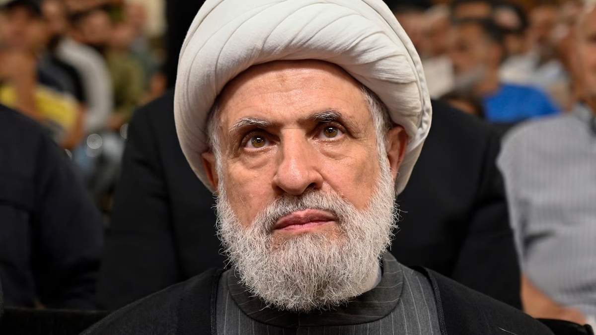 El líder del Hezbolá, Naim Qasem