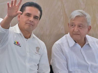 Silvano Aureoles amenaza a diputada por caso de García Cabeza de Vaca, revela AMLO