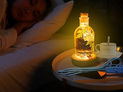 No tires las botellas de vidrio y usalas para hacer estas lámparas originales y de bajo costo