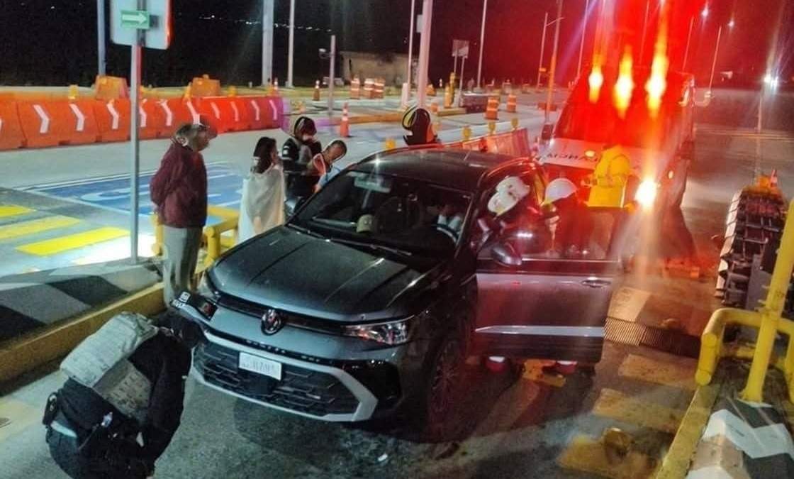 Camioneta atacada