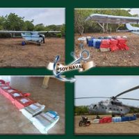 La Marina asegura una avioneta con 358 kilos de cocaína en Chiapas