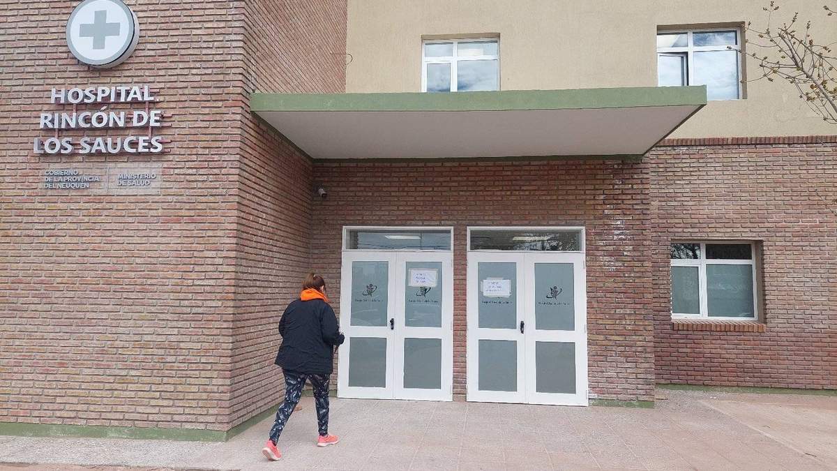 El Hospital de Rincón de los Sauces. Fuente: (Facebook)