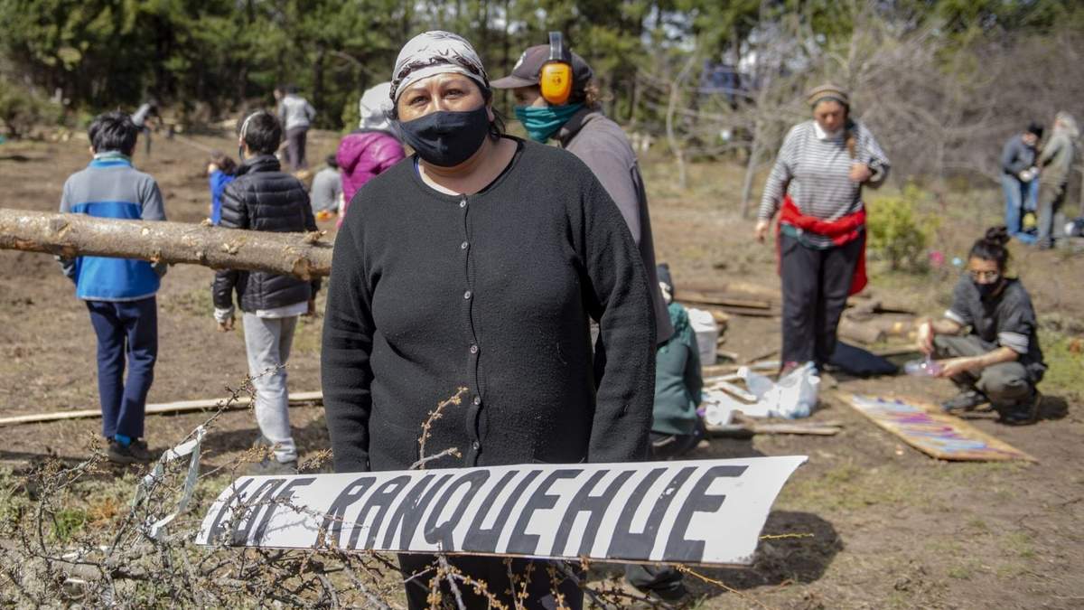 La comunidad Mapuche Millalonco-Ranquehue.Fuente: Colectivo Al Margen
