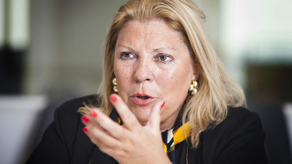 Elisa Carrió. Foto (Twitter).