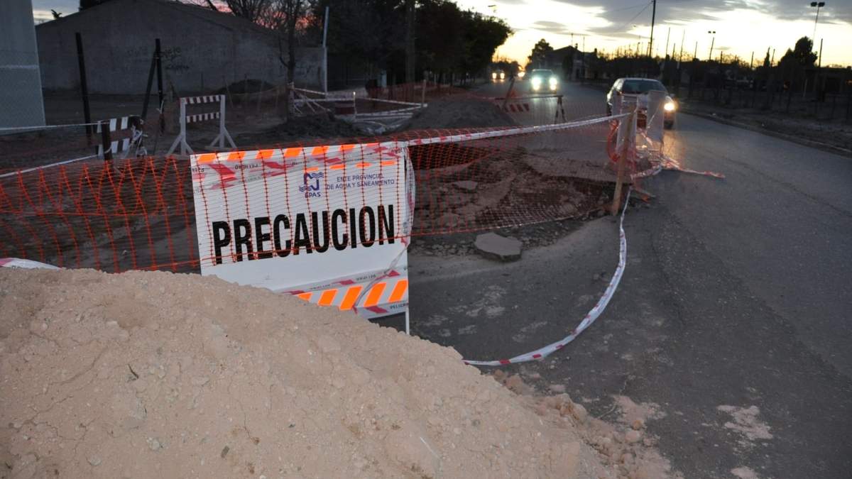 El problema está en las calles Crouzellies y Olmedo. Fuente: (Twitter)