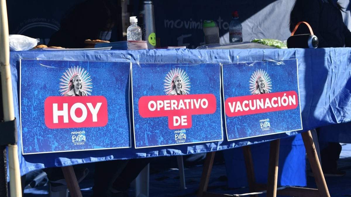 Vacunación contra el COVID 19. Fuente: (Twitter)