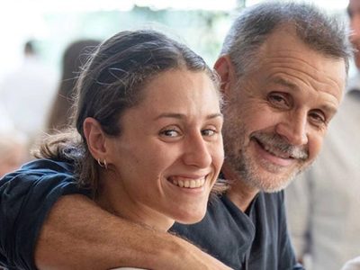 La novia de Christian Petersen, emocionada, compartió la foto más tierna juntos