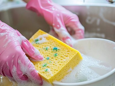 El secreto de limpieza de la abuela que querrás saber: conocé el verdadero uso de cada esponja en la cocina