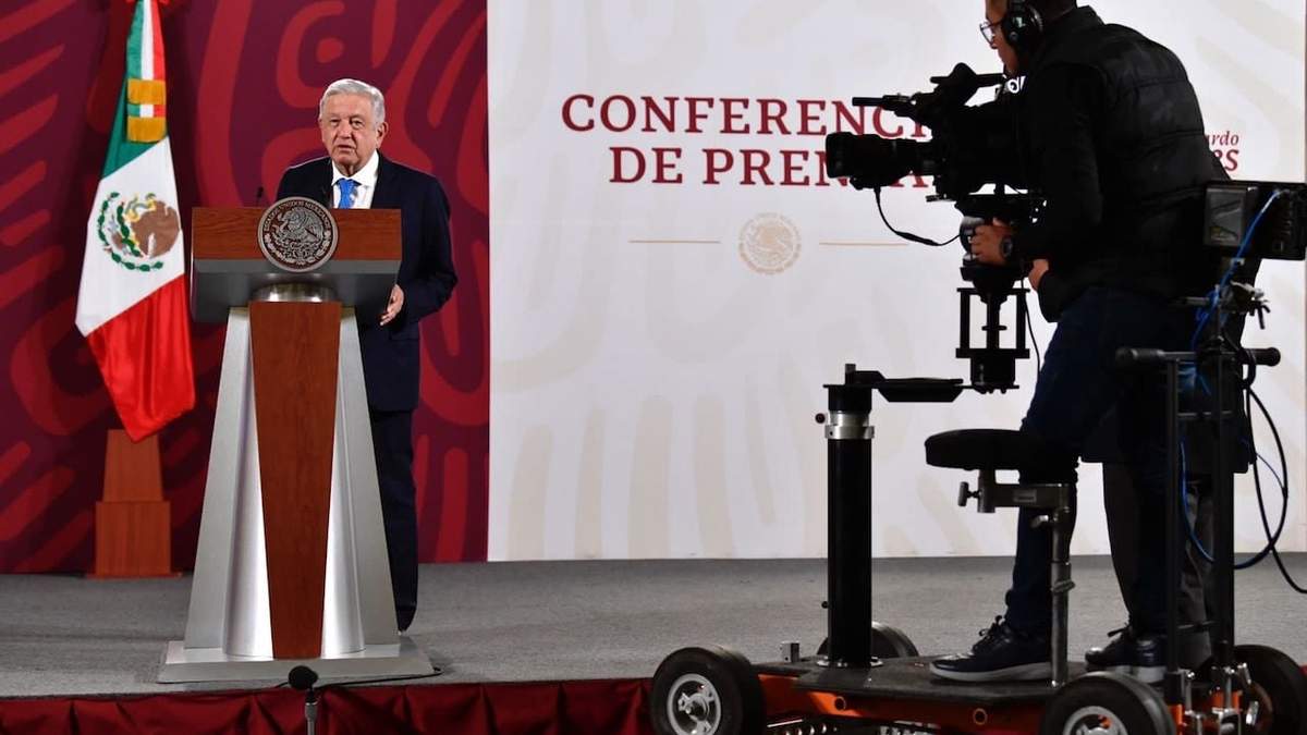 El presidente en su conferencia del viernes