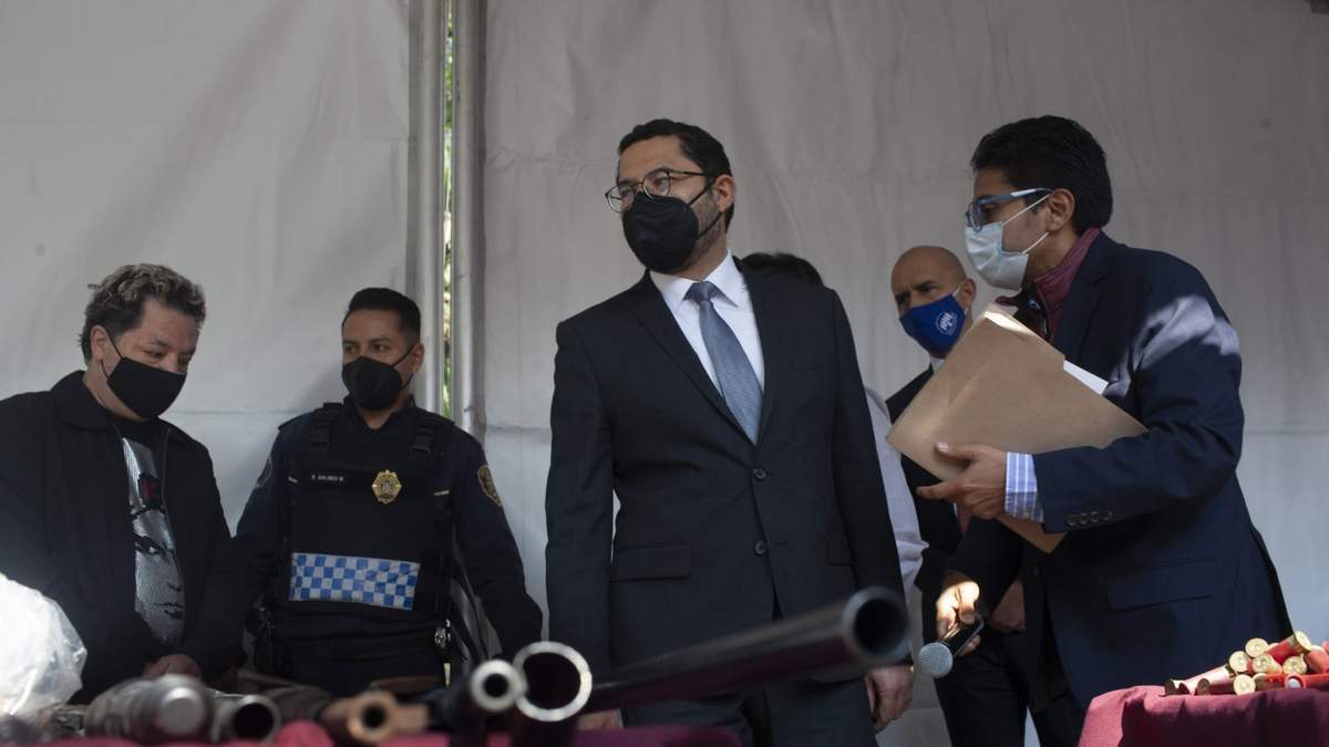 El secretario de Gobierno, Martí Batres