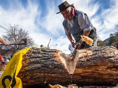 San Martín de los Andes se prepara para el regreso del tradicional concurso de hacheros de agosto