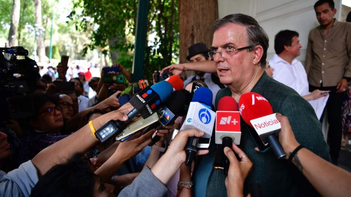 Marcelo Ebrard se quejó del apoyo de gobernadores a Sheinbaum