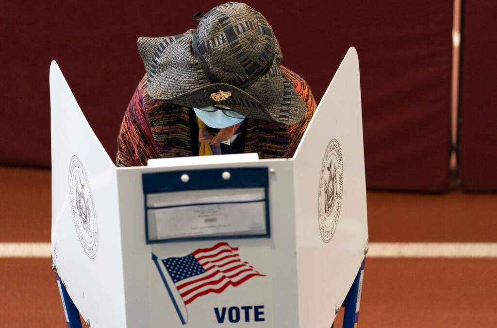 Votaciones adelantadas en Estados Unidos. Foto: AP Mary Altaffer