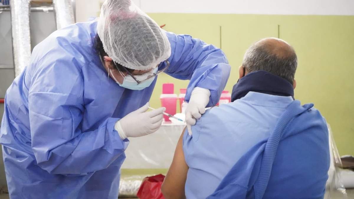 Plan de vacunación contra el coronavirus en Neuquén. Fuente: (Twitter)