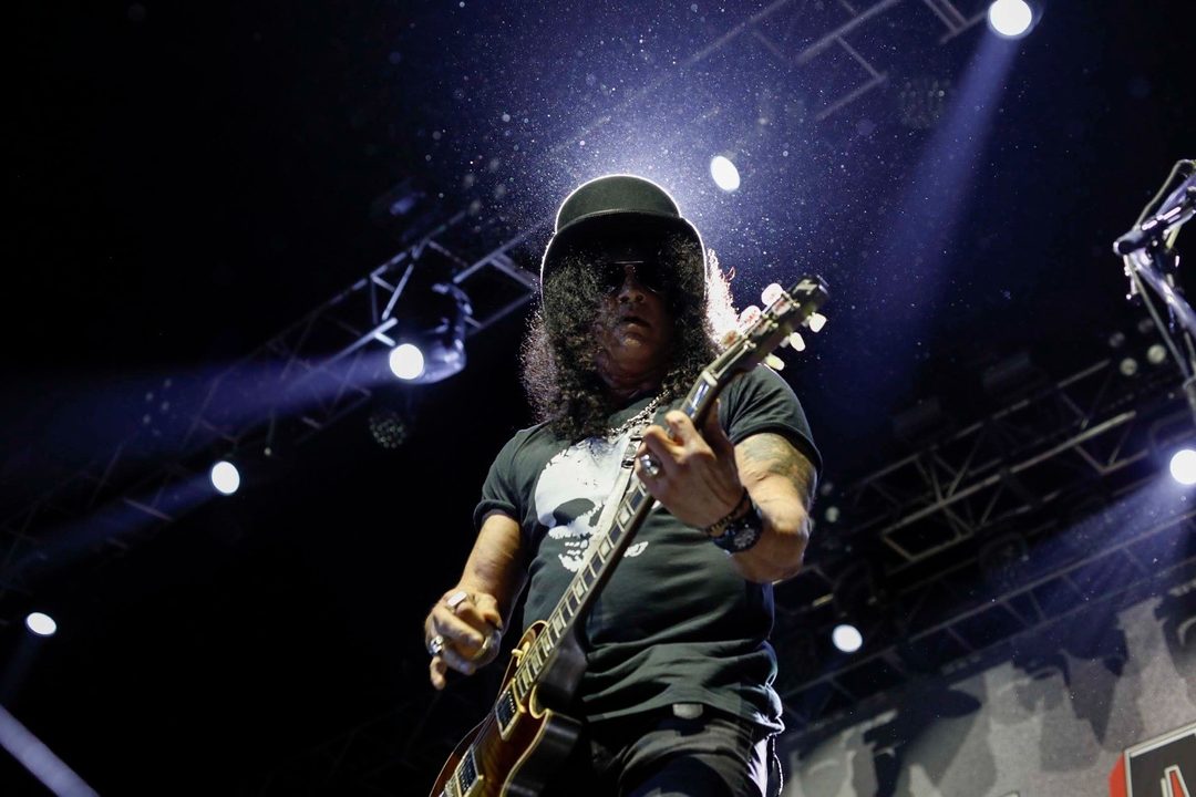 Slash en concierto en el Pepsi Center del WTC, el 23 de enero de 2024. Foto José Manuel Jiménez-3