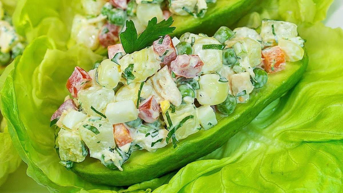 Palta rellena. Fuente: (Youtube)