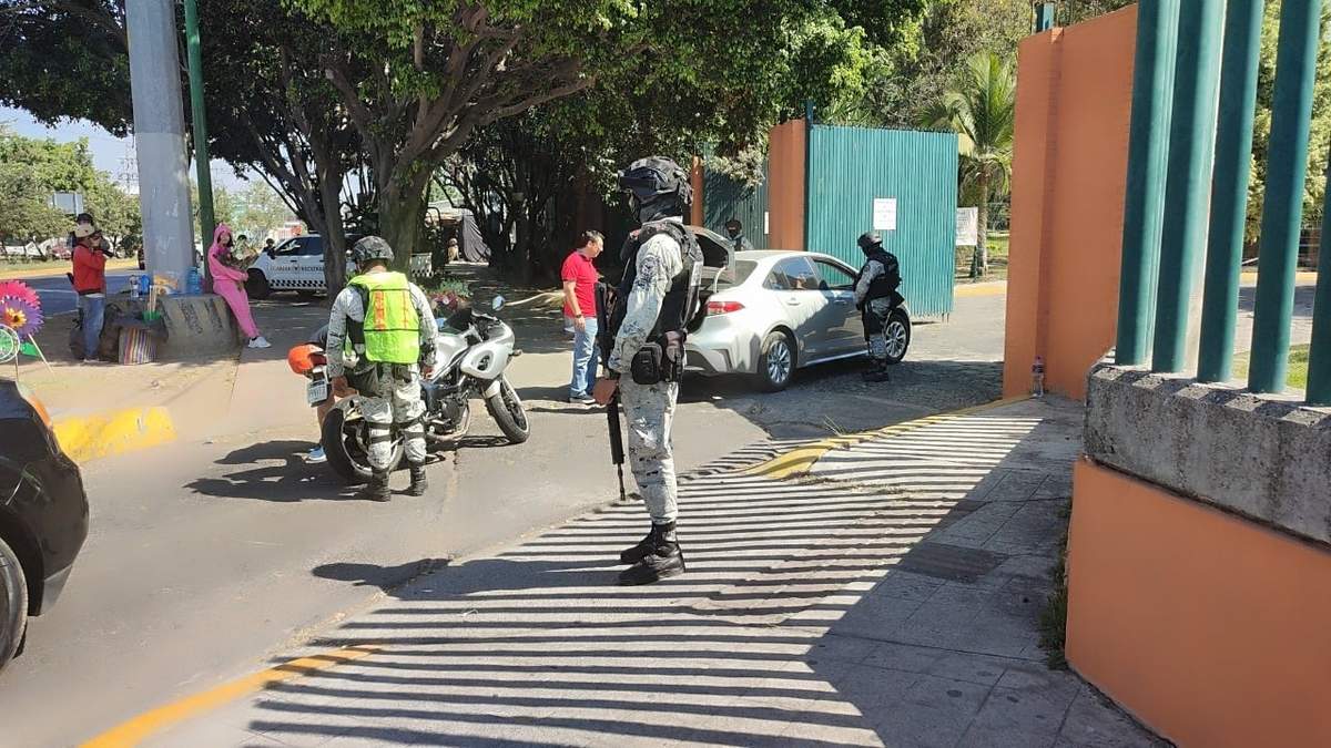 Fuerte operativo de vigilancia