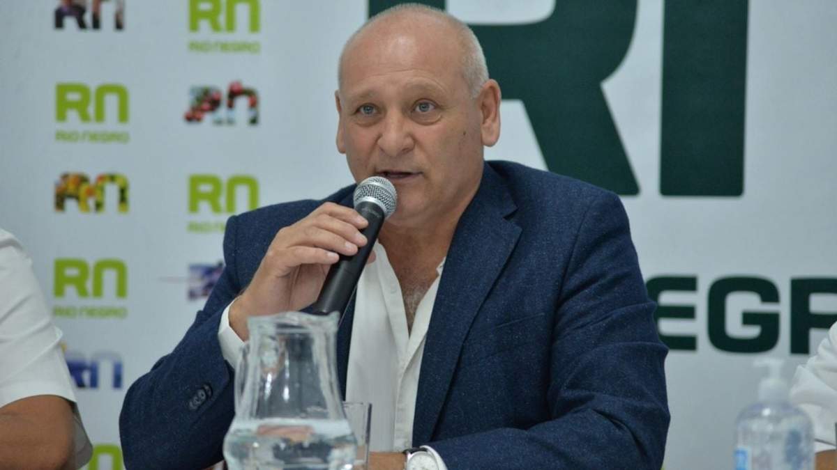 Fabián Zgaib, ministro de Salud de Río Negro. Fuente: (Twitter)