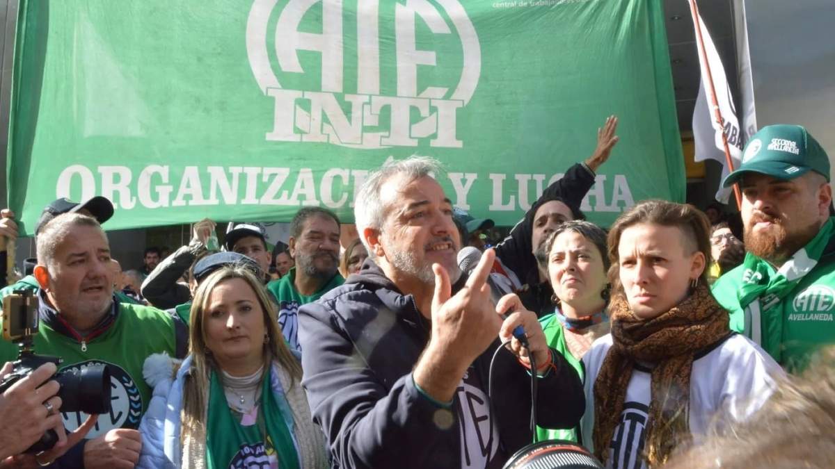 La ATE rechaza el plan de ajuste del Gobierno. Fuente:(X)