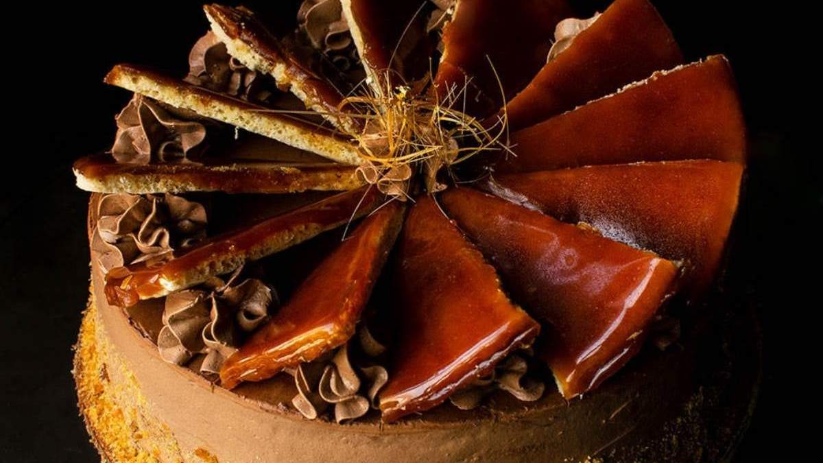 Torta Dobos. la obra maestra de un húngaro. Fuente; (Facebook)