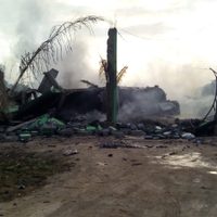 Explota bodega en Tepeaca, Puebla; presumen que almacenaba combustible robado