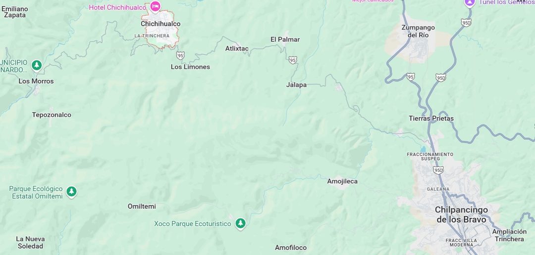 Chichihualco, Gro ok