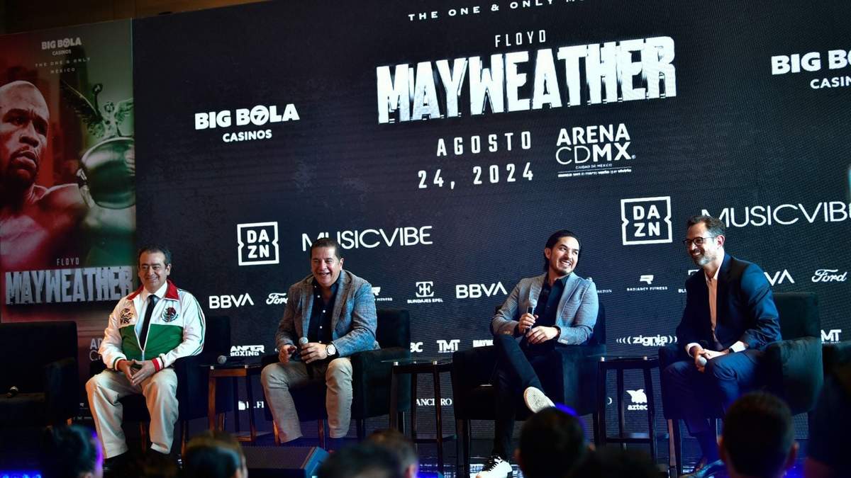 Conferencia sobre la pelea de Floyd Mayweather Jr.