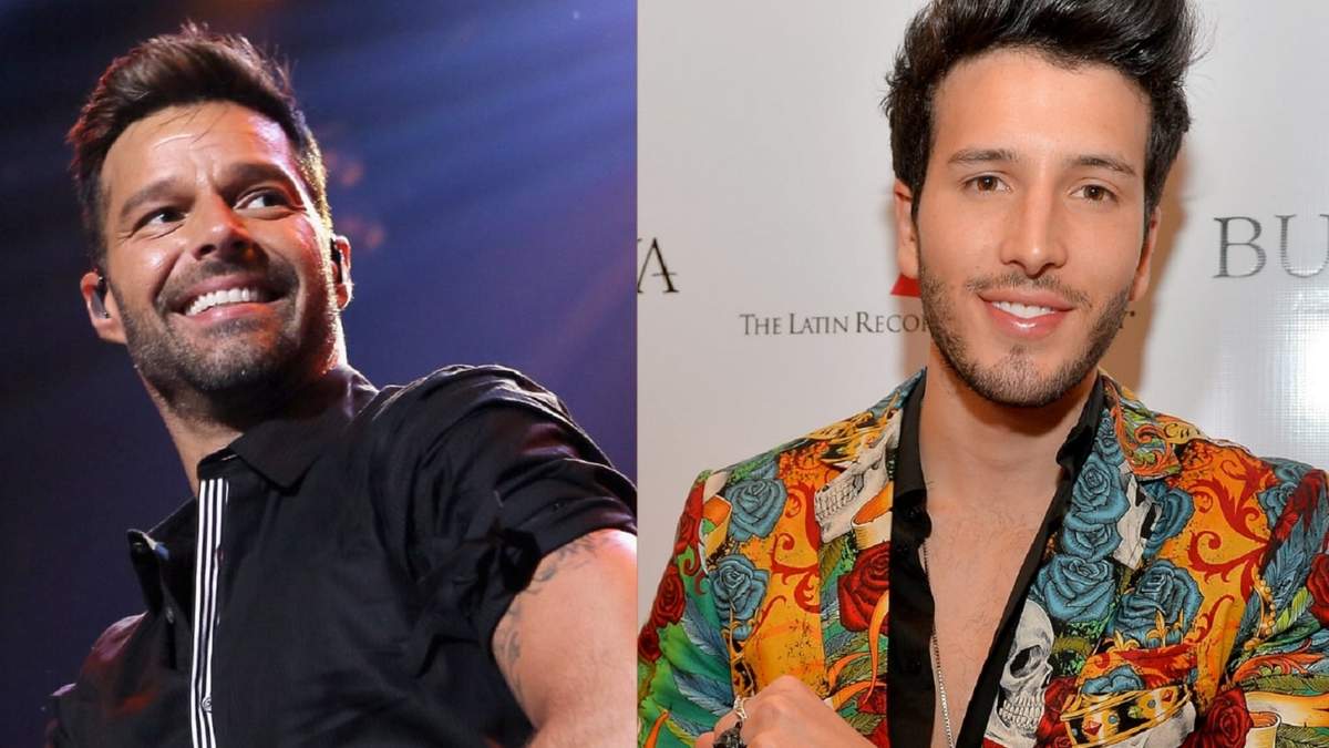 Ricky Martin y Sebastián Yatra. Fuente: (Twitter)