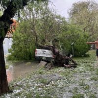 Lo que dejó el nuevo temporal que golpeó a Bahía Blanca