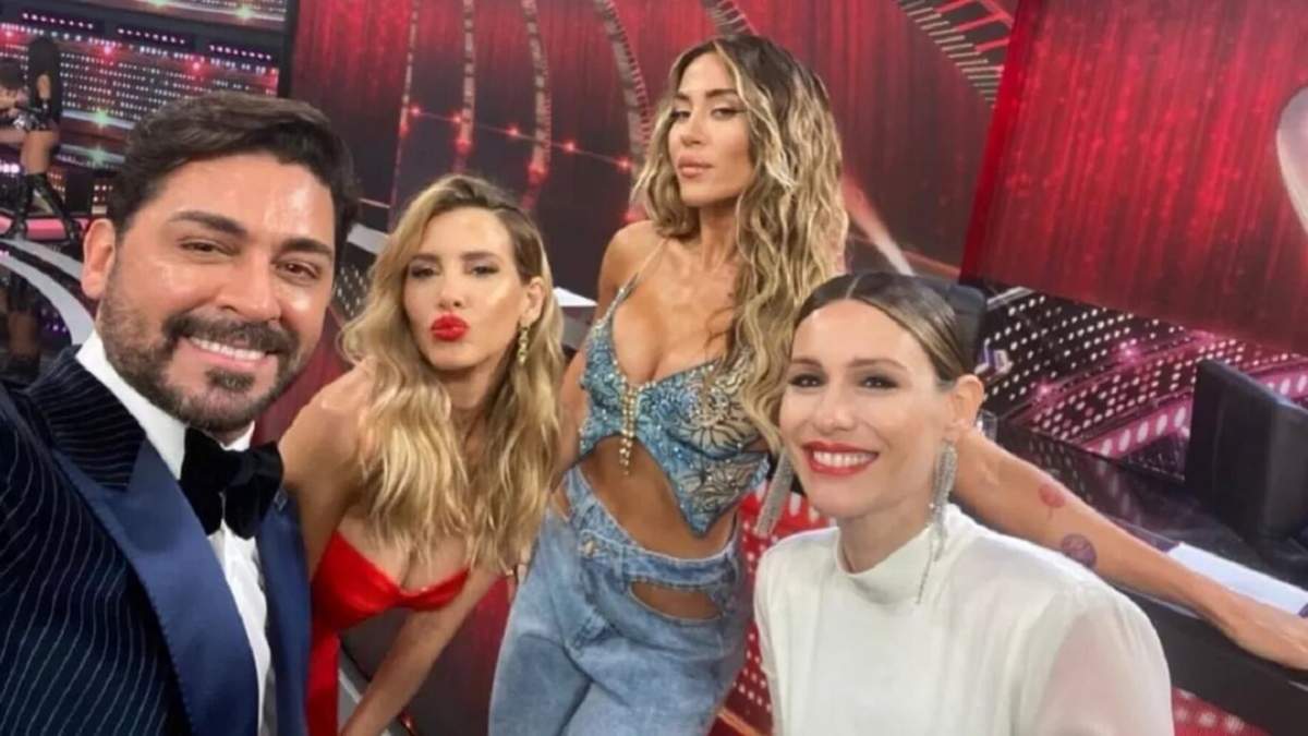 Los jurados de “Showmatch: La Academia”. Fuente: (Twitter)